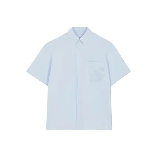BERLUTI Небесно-голубой Мужские Рубашки