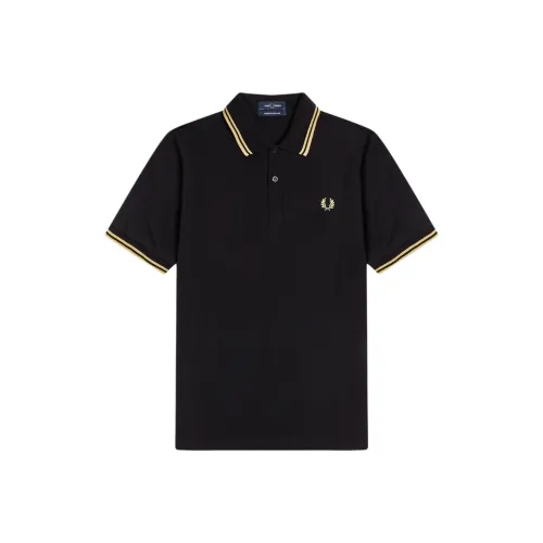 FRED PERRY Мужская черная поло