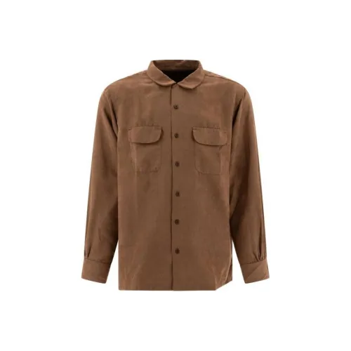 Рубашка Мужская Коричневая в сотрудничестве с Engineered Garments