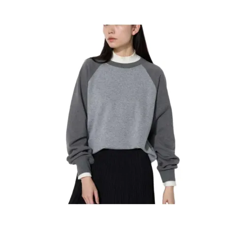 UNIQLO Толстовка Унисекс Свинцово-серый