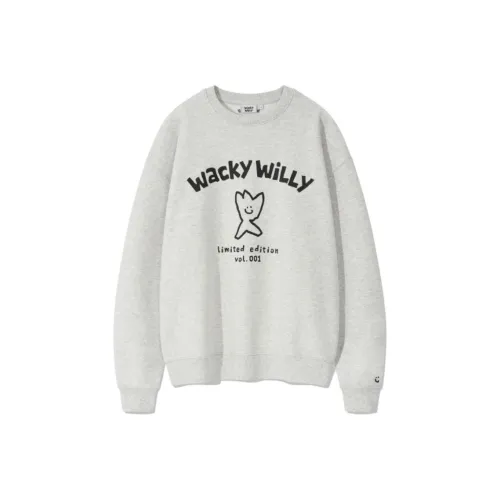 Wacky Willy FW24 Толстовка Унисекс Light Серый
