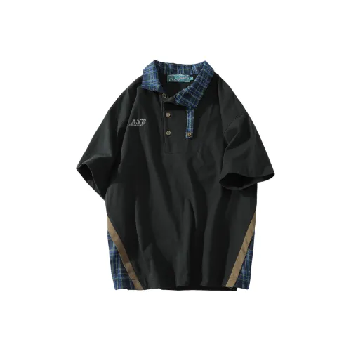 A SQUARE ROOT Поло Унисекс Черный