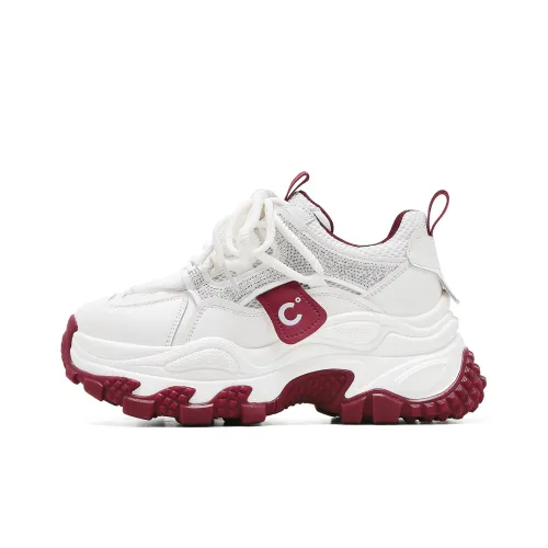 C°BANNER Дышащие Низкие Кроссовки с Толстой Подошвой Женские