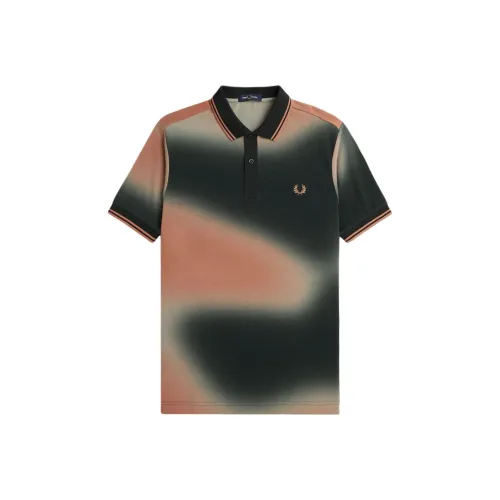 FRED PERRY Night Green Мужские Рубашки