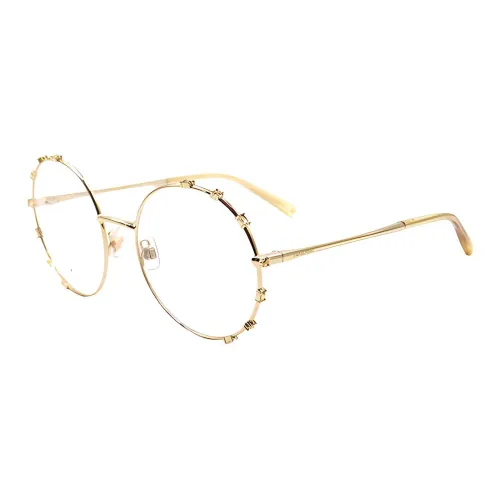 Swarovski Alloy Round Eyeglass Frames Women's