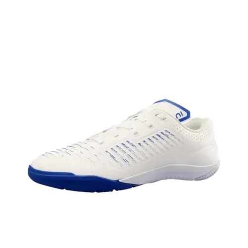 DECATHLON GINKA 500 Slip Устойчивый к истиранию Футбольные бутсы Мужской Белый Синий