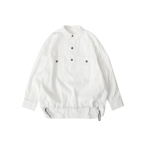 Halfwayhouse Белая Мужская Рубашка