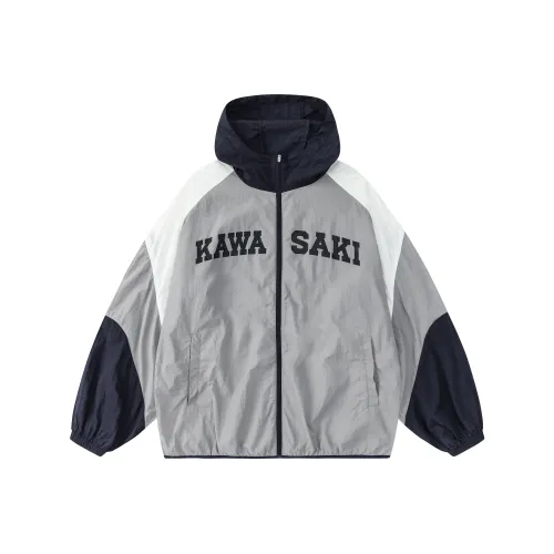 Kawasaki Super Light Дышащий Быстросохнущий Ветрозащитный Охлаждающий Защита от UV Унисекс