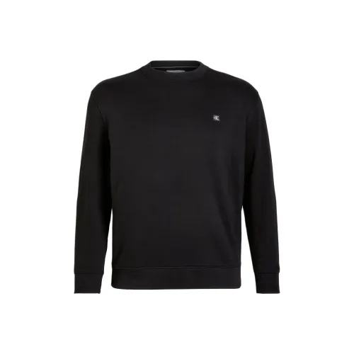 CALVIN KLEIN Свитшот Европейская версия Мужской Черный