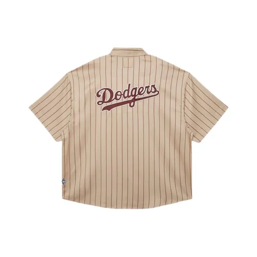 New Era x MLB Base Logo FW24 Рубашка Унисекс Хаки