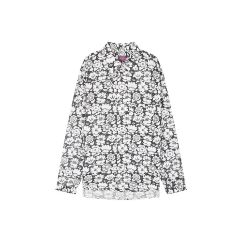 CROQUIS Рубашка Мужская 099 Черный Цветочный