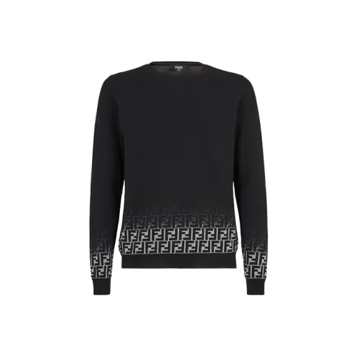 Fendi Черные Мужские Свитера
