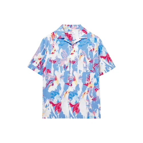 Alexander McQueen Рубашка Мужская Светло-Синяя