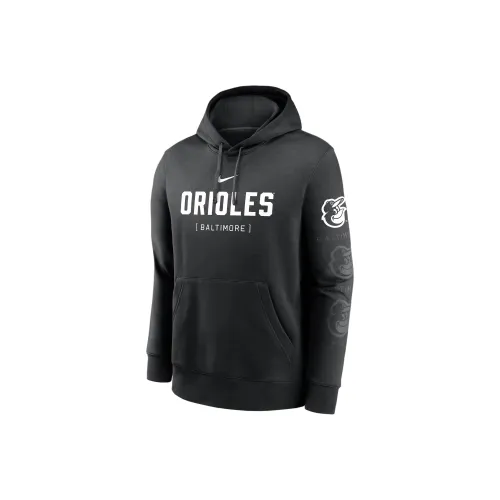 Nike Baltimore Orioles Club Мода Клуб Толстовка Мужской Черный