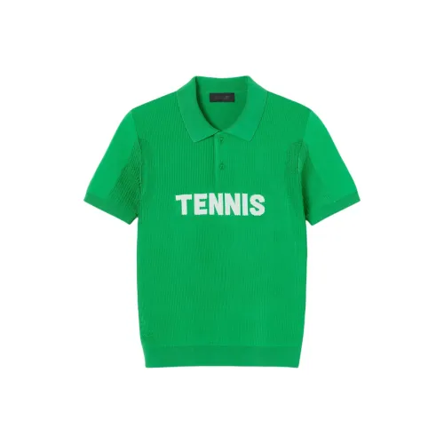 LACOSTE Collaboration Теннис Поло Мужское Зеленое J21