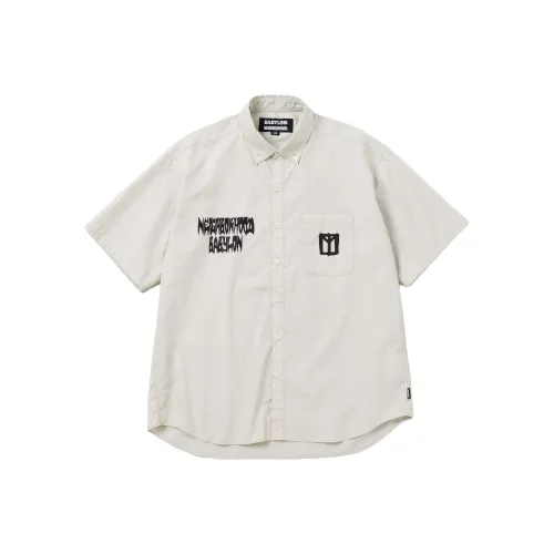 Neighborhood Вавилон Co Branded Edition Светло-янтарные Унисекс Рубашки
