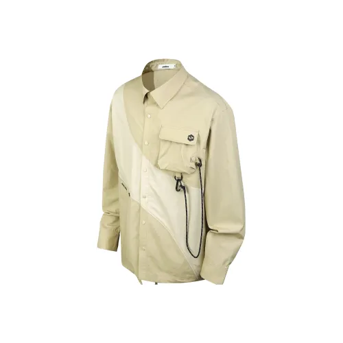 GUUKA TECH Рубашка Мужская Светло-хаки