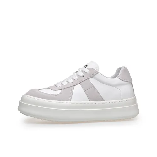 PT'SON Износостойкий Легкий Увеличивающий Высоту Низкий Топ Повседневный Мужской Серый