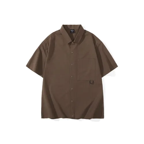 & V & Кофе Мужские Рубашки