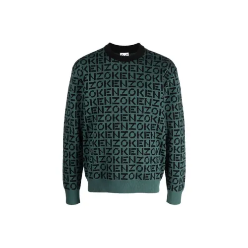 KENZO Зеленые Мужские Свитера