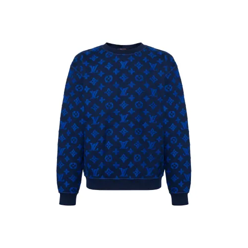 LOUIS VUITTON Свитер Мужской Синий