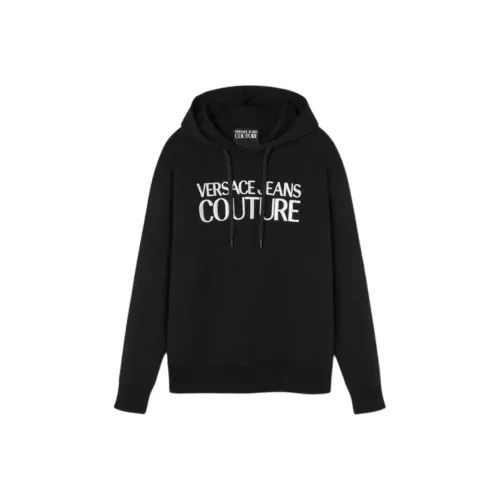 VERSACE JEANS COUTURE SS24 Толстовка Мужской Черный