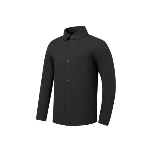 QIAODAN Мужские черные рубашки