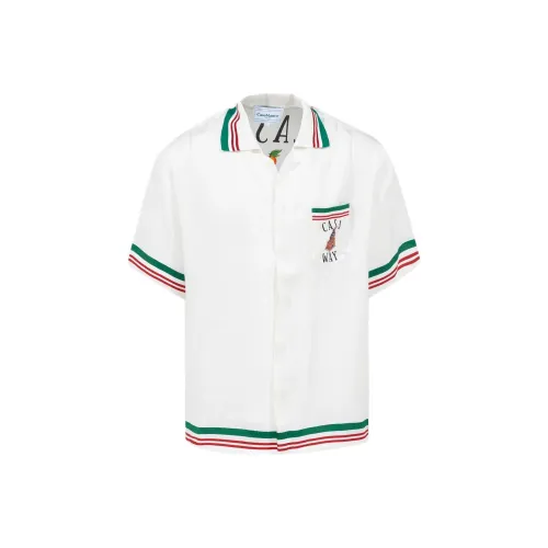 CASABLANCA Белые Мужские Рубашки