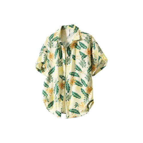 ArcaneFunk Короткий рукав рубашка унисекс Blueways желтый