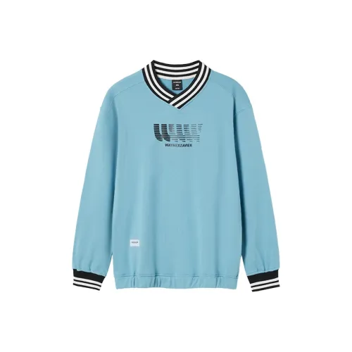 WAYNEXZAVIER Синий Мужской Свитшот