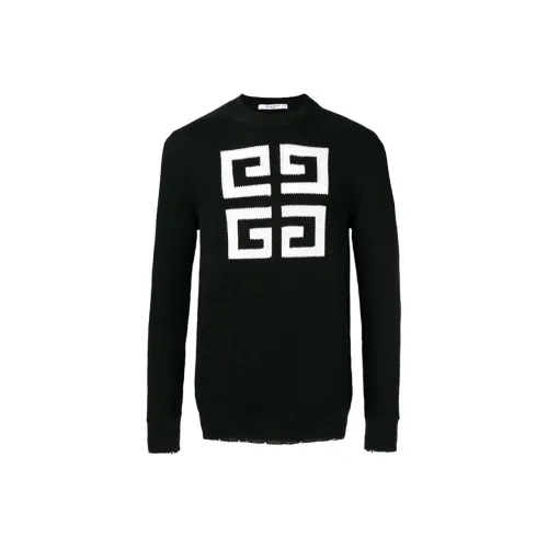 GIVENCHY Черные Мужские Свитера
