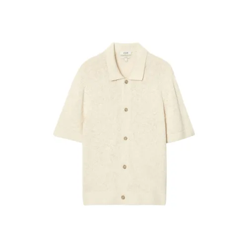 COS Кремовые Мужские Рубашки