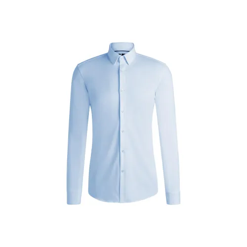 Hugo Boss Мужские Синие Рубашки