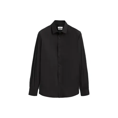 Massimo Dutti Черные Мужские Рубашки