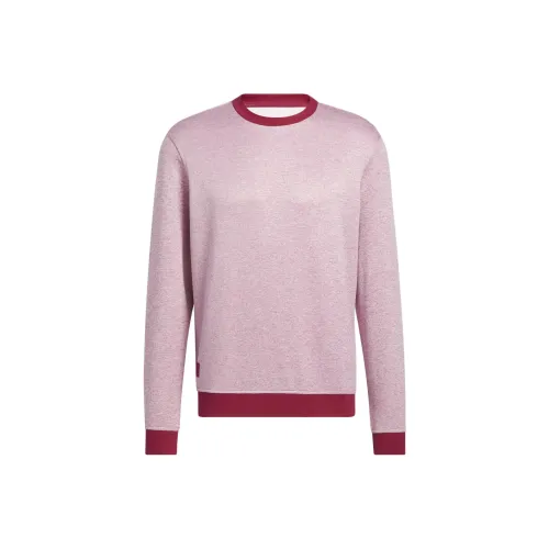 Adidas GO TO Crewneck Пуловер Толстовка Мужской Традиционный Бордовый Красный Почти Розовый