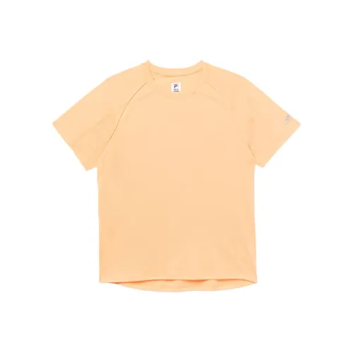 FILA Pickleball Короткий рукав Crew рубашка Мужская Дынный