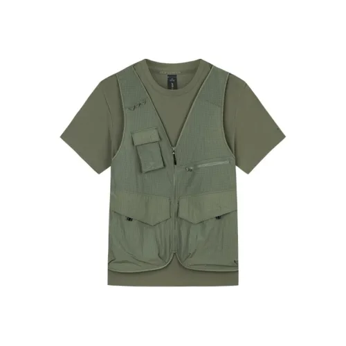 Anta Champion All Weather Series Зеленый Киви Мужская T-Рубашка