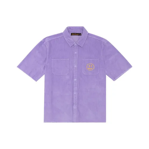 Drew House FW23 Рубашка Унисекс Фиолетовый