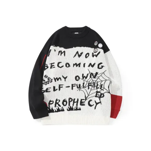 GENANX Экрю Унисекс Свитеры