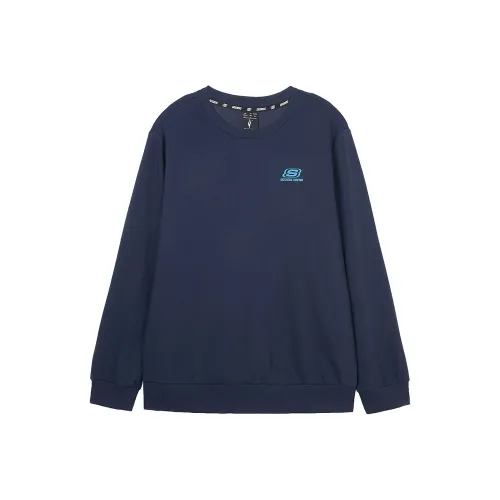 Skechers Свитшот Унисекс Морской Синий