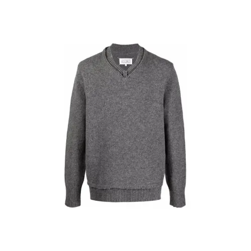Maison Margiela Серые Мужские Свитера