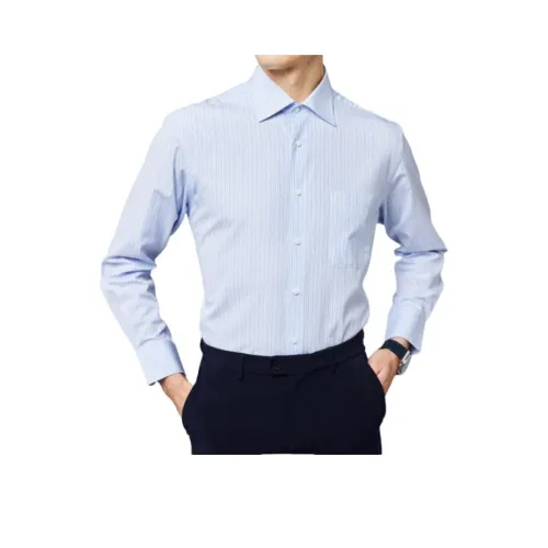 Francesco Totti Рубашка Мужская Синие Полосы