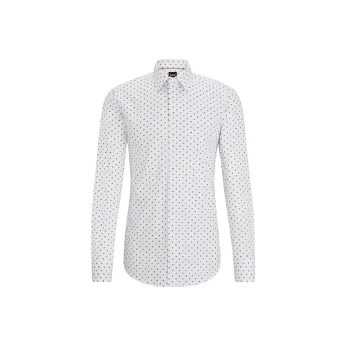 Hugo Boss Белые Мужские Рубашки