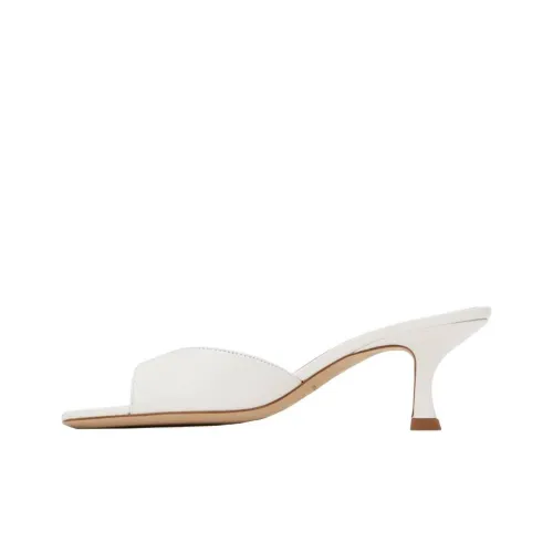 Staud Слипоны 5,5 см Женские Белые