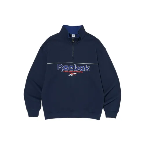 Reebok Свитшот Унисекс Морской Синий