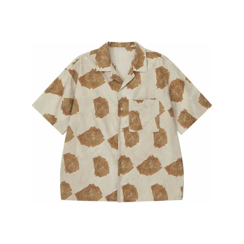 YOSHIYOYI Принт Унисекс Рубашки