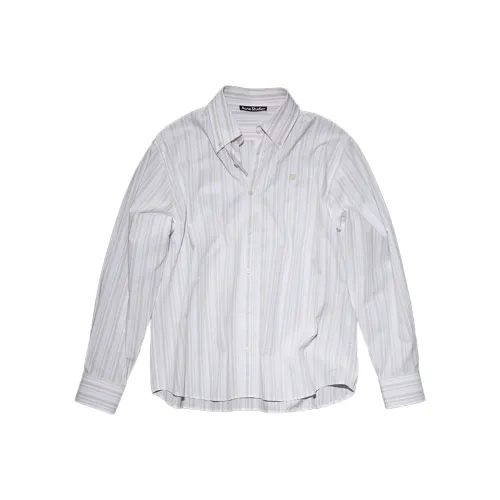 ACNE STUDIOS Meme Collection Белая Унисекс Рубашка