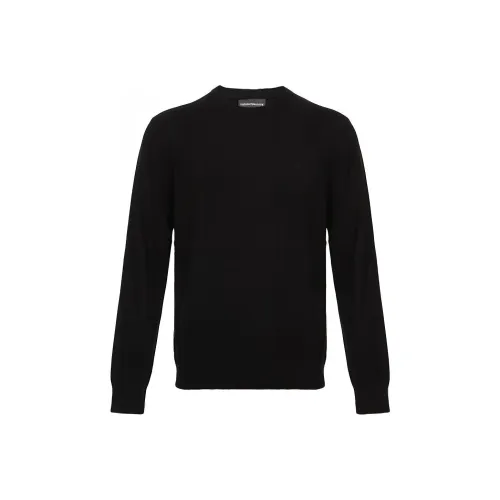 EMPORIO ARMANI Черные Мужские Свитера