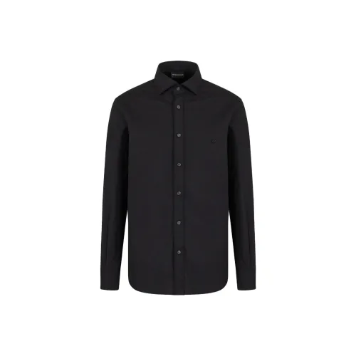 EMPORIO ARMANI Рубашка Мужская Черная