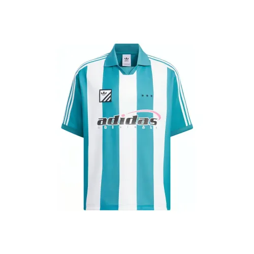 Adidas Originals PLAY FOOTBALL Рубашка Поло Мужская Арктический Синий